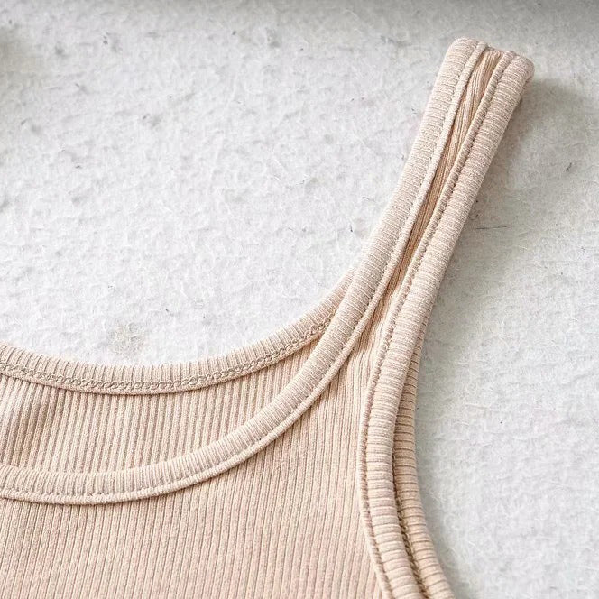Sexy Knitted Sleeveless Tank Dress