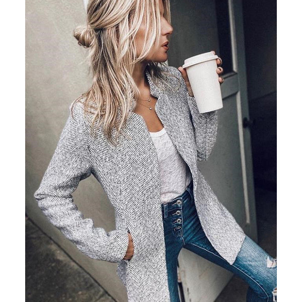 Women Long Sleeve Autumn Winter Coat