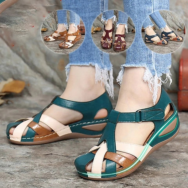 Women Sandals Waterproo Sli On Round Female  Slippers Casual Comfortable Outdoor Fashion Sunmmer Plus Size Shoes Women