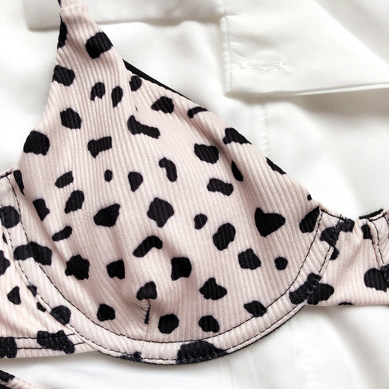 Leopard Bikinis Women's Swimsuits Push Up Swimwear Ribbed Biquini Sexy Hign Leg Bathing Suits 2021 New Summer Beachwear