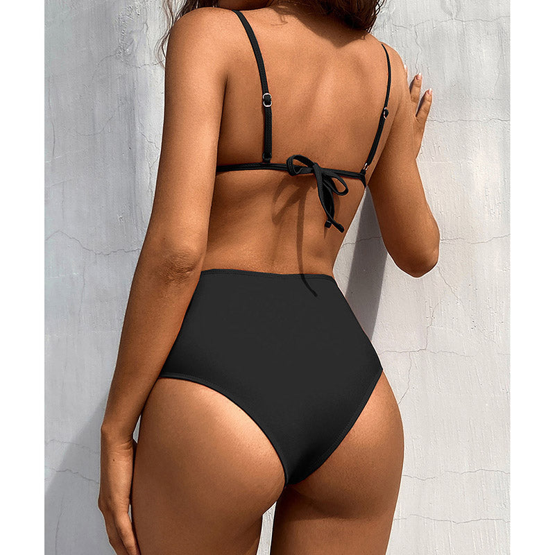 Push Up Bikinis Women's Swimsuit Cut Out Swimwear