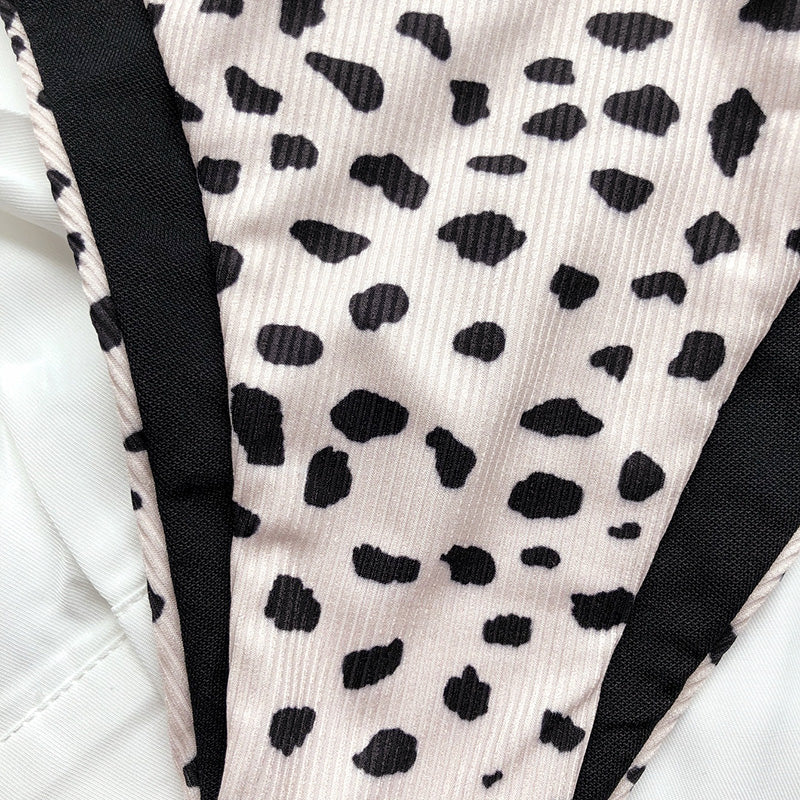 Leopard Bikinis Women's Swimsuits Push Up Swimwear Ribbed Biquini Sexy Hign Leg Bathing Suits 2021 New Summer Beachwear