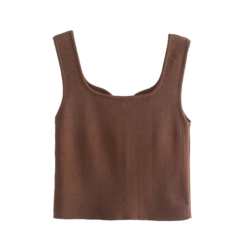 V Neck Summer White Crop Top Women Casual Backless Sleeveless Basic T Shirt Y2K Black Khaki Off Shoulder Sexy Tank Tops