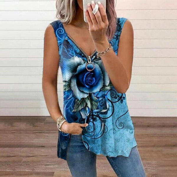 Summer Sexy Tank Top Women T Shirt Sleeveless