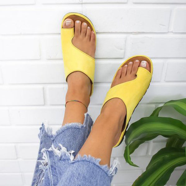Women's Sandals  Female Shoes Comfy Platform Flat Sole Orthopedic Bunion Corrector Plus Size 35-43 Casual Shoes Woman