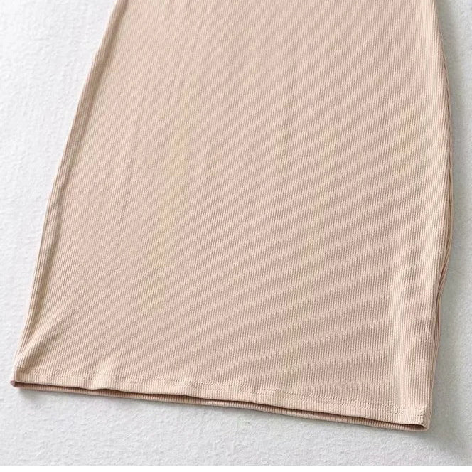 Sexy Knitted Sleeveless Tank Dress